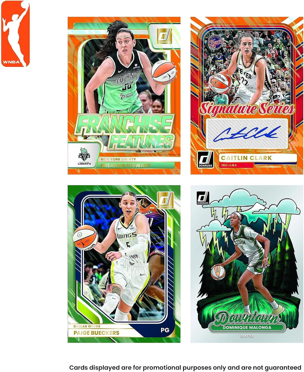 2026 Panini Donruss WNBA Basketball Blaster Box – 6 Packs, 15 Cards Per Pack, 90 Trading Cards