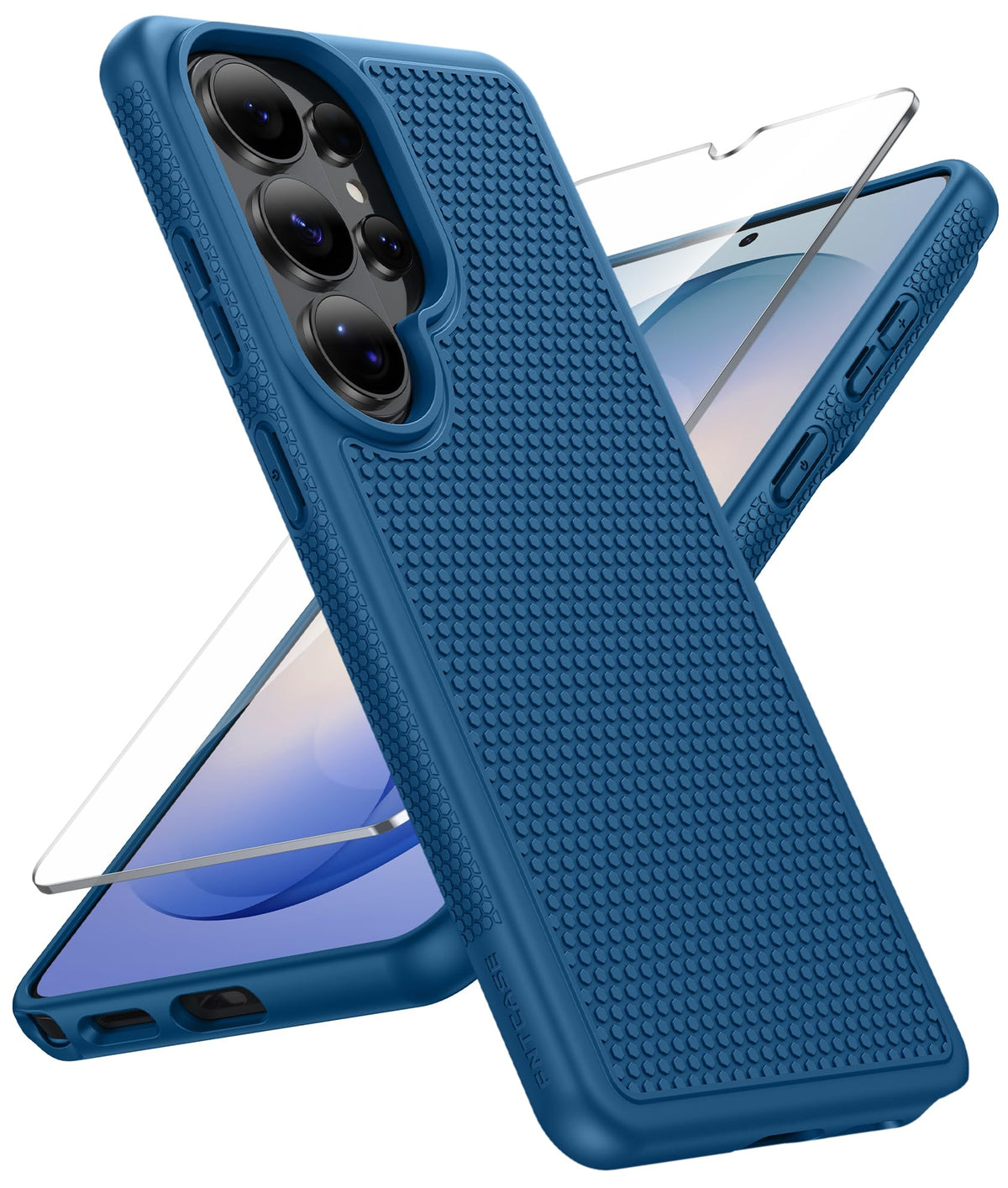 FNTCASE for Google Pixel 9a Case: Green Non Slip Textured