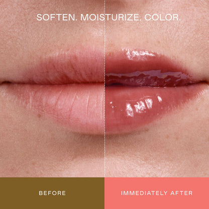 EADEM Tinted Lip Balm, Moisturizing Lip Gloss Tube for Women, Butter Mochi