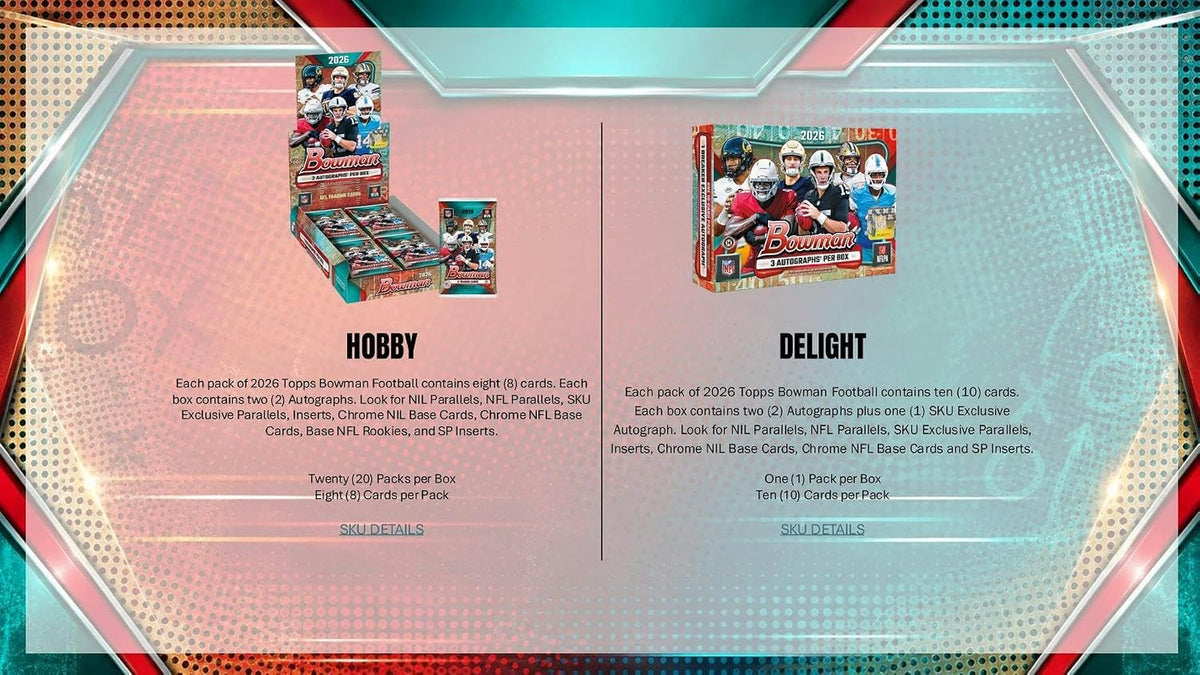 2026 Bowman Football Hobby Box