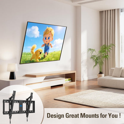 Mounting Dream TV Wall Mount for 42-86 Inch TVs, Tilting TV Mount Bracket
