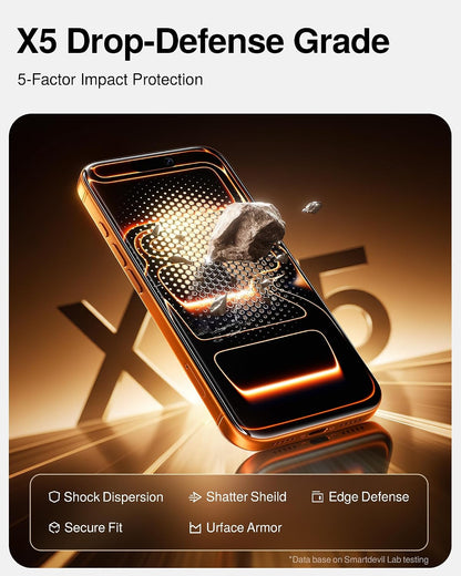 SMARTDEVIL 2 Pack Tempered Glass for iPhone 15 Pro Screen Protector