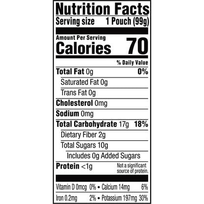 Plum Organics Stage 1 Organic Baby Food Pouch - Just Mangos, 12 Pack