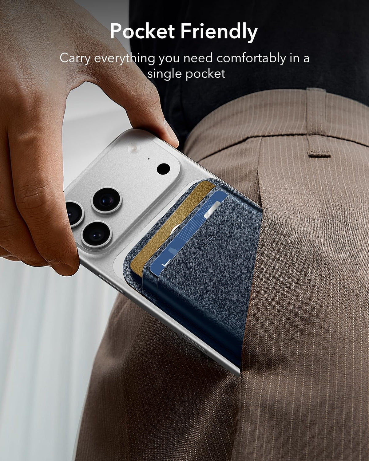 ESR for MagSafe Wallet, 5 Card Holder for Phone Case, RFID Blocking