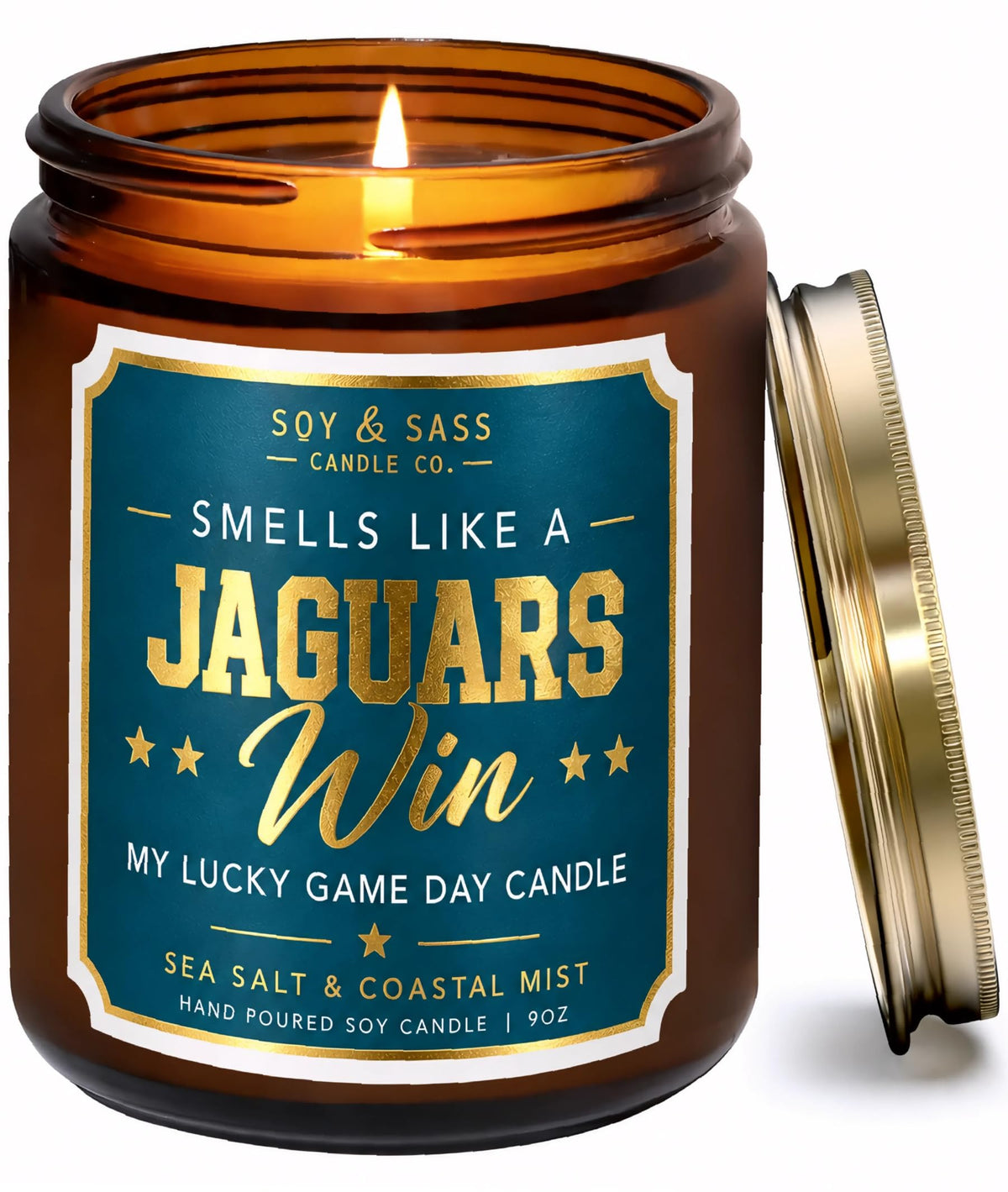 Vikings Gifts for Women / Men - Smells like a Vikings Win Candle, USA Made