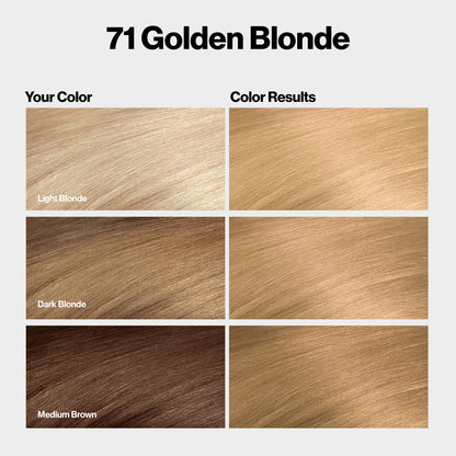 Revlon ColorSilk with Bond Repair Hair Color, 51 Light Brown, 3pk