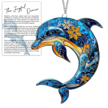 Sea Turtle Gift for Women, Mom & Daughter Christmas Ornament with Card