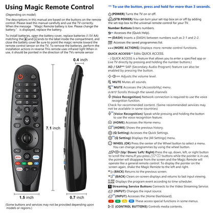 Replacement for Samsung TV Remote, for All 2018-2024 Samsung Remote Control for Smart TV with Voice Control. No Solarcell. 2-Year Warranty.