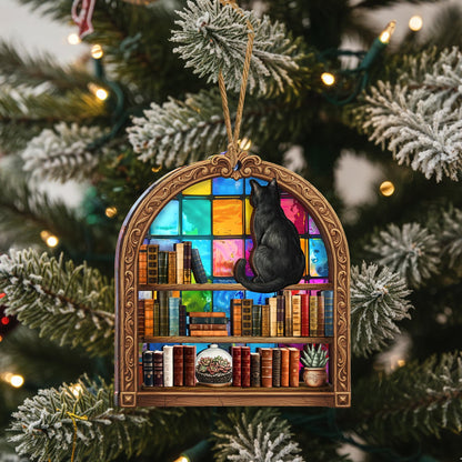 Book Lovers Gifts Book Ornament, Teacher Gifts for Women, Librarian, Reader