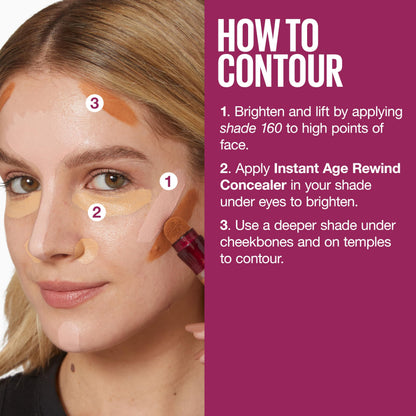 Maybelline Instant Age Rewind Eraser Dark Circles Multi-Use Concealer, 110