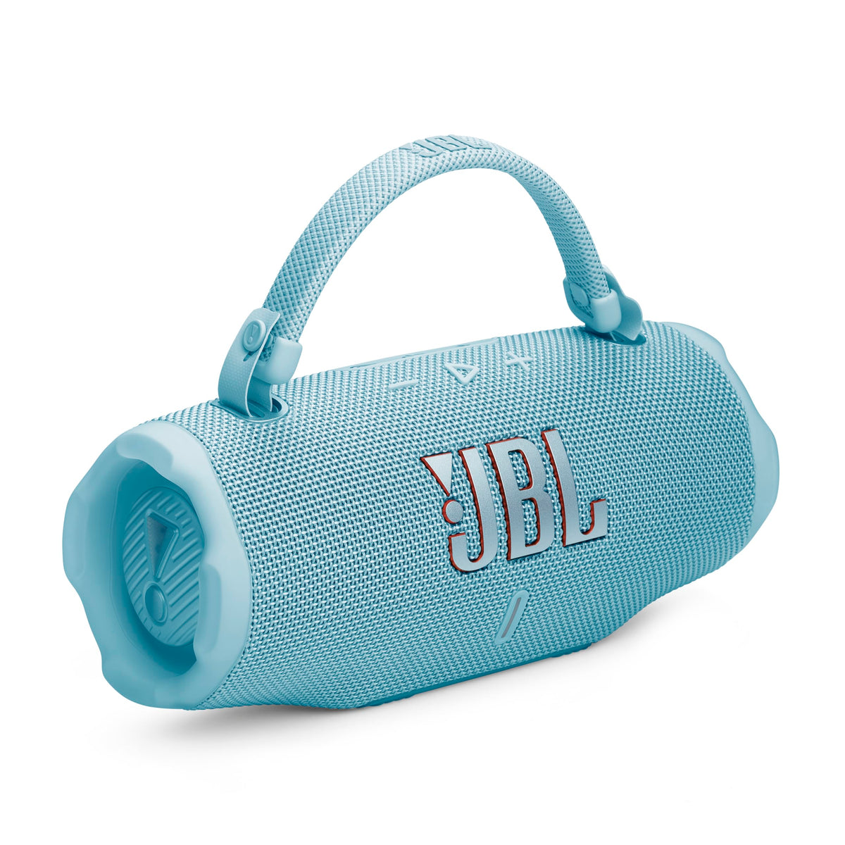 JBL Charge 6 Portable Waterproof Speaker with Powerbank and Strap - Black (Renewed)