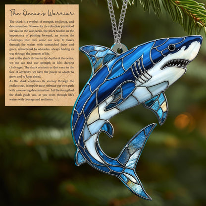 Sea Turtle Gift for Women, Mom & Daughter Christmas Ornament with Card