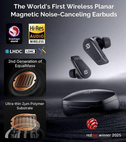 Edifier STAX Spirit S10 Planar Magnetic ANC Wireless Earbuds, IP54