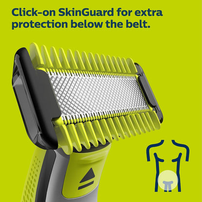 Philips Norelco OneBlade 360 Hybrid Face + Body Trimmer and Shaver