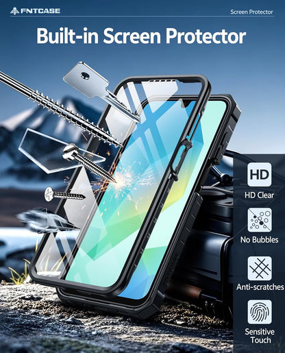 FNTCASE for Google Pixel 11 Pro XL Case with Built-in Screen Protector