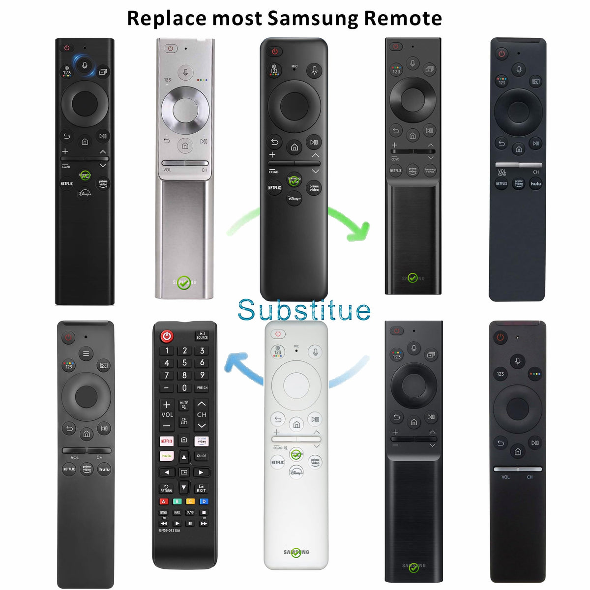 Replacement Remote Compatbile with Toshiba TV Remote, 2026-2020