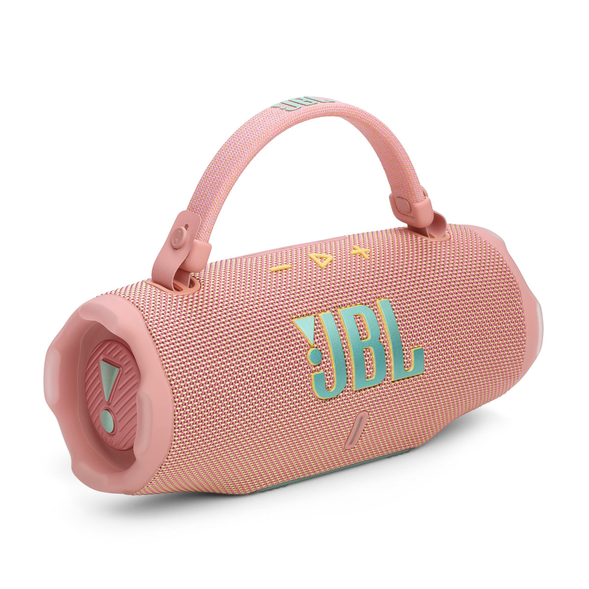 JBL Charge 6 Portable Waterproof Speaker with Powerbank and Strap - Black (Renewed)