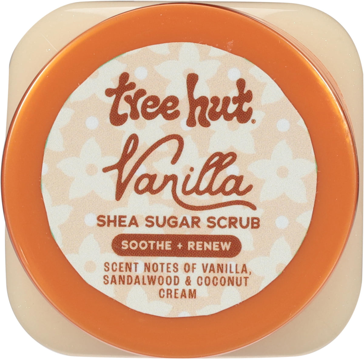 Tree Hut Vanilla Body Scrub, Exfoliating Sugar Scrub, Vegan, 18 Oz