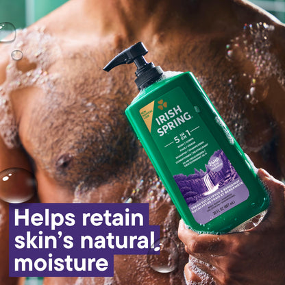 Irish Spring Body Wash for Men, Original Scent, 887 mL
