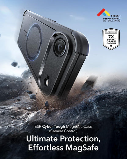 ESR Cyber Tough for iPhone 18 Pro Max/17 Pro Max Case, Black