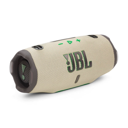 JBL Charge 6 Portable Waterproof Speaker with Powerbank and Strap - Black (Renewed)