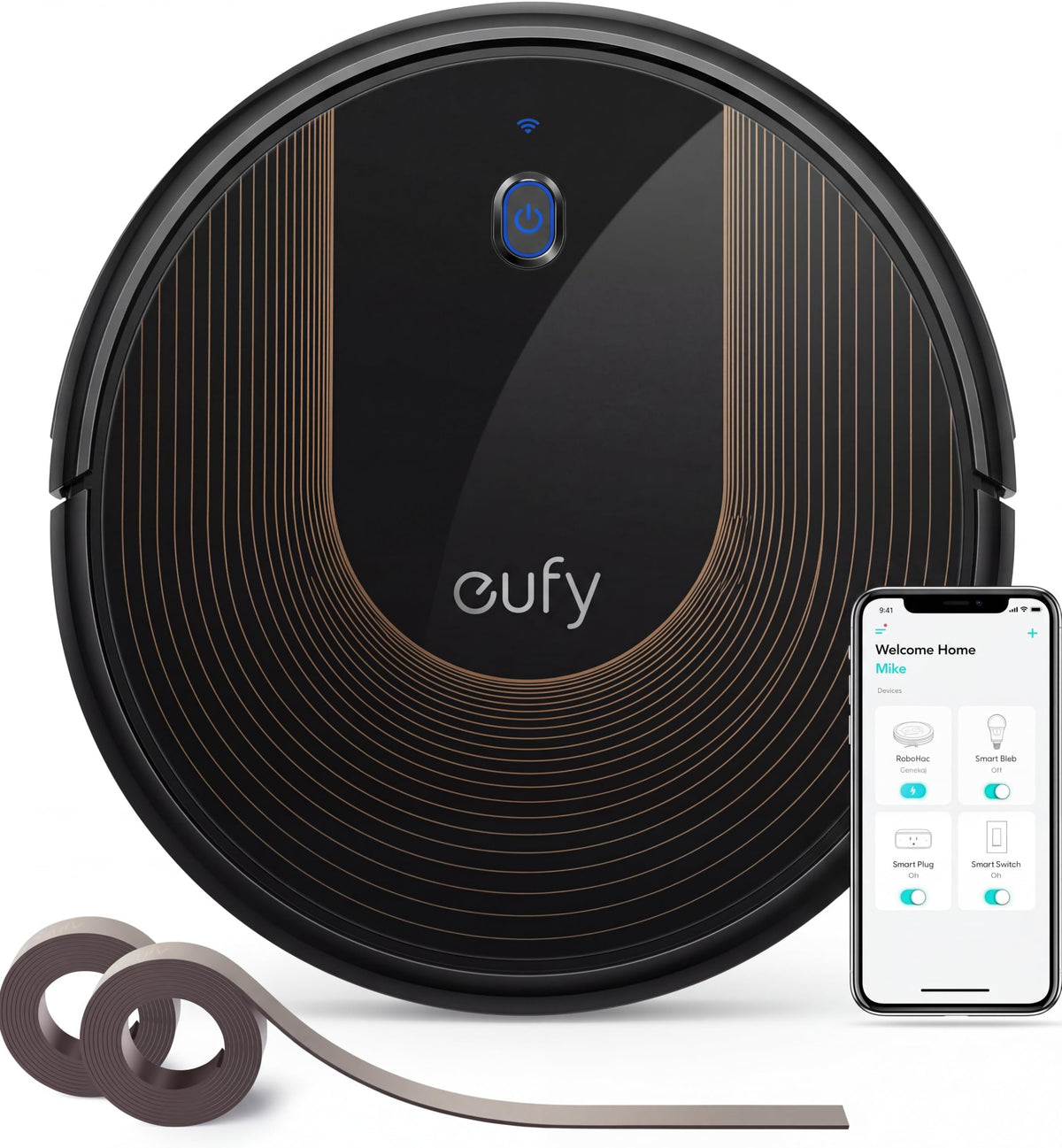 eufy E25 Robot Vacuum and Mop for Pet Hair, 20,000 Pa, HydroJet Roller Mop
