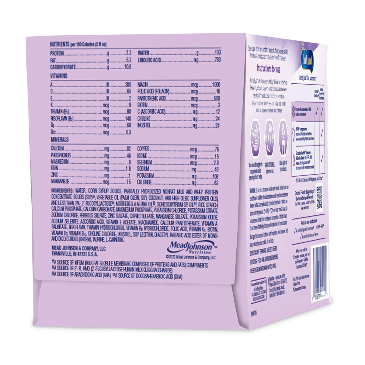 Enfamil NeuroPro Gentlease Ready-to-Feed Baby Formula, 2 Fl Oz, 24 CT