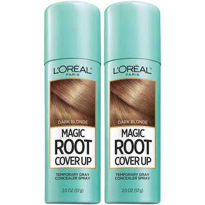 L'Oreal Paris Magic Root Gray Hair Cover Up, Medium Brown, 2 oz, 2 Count