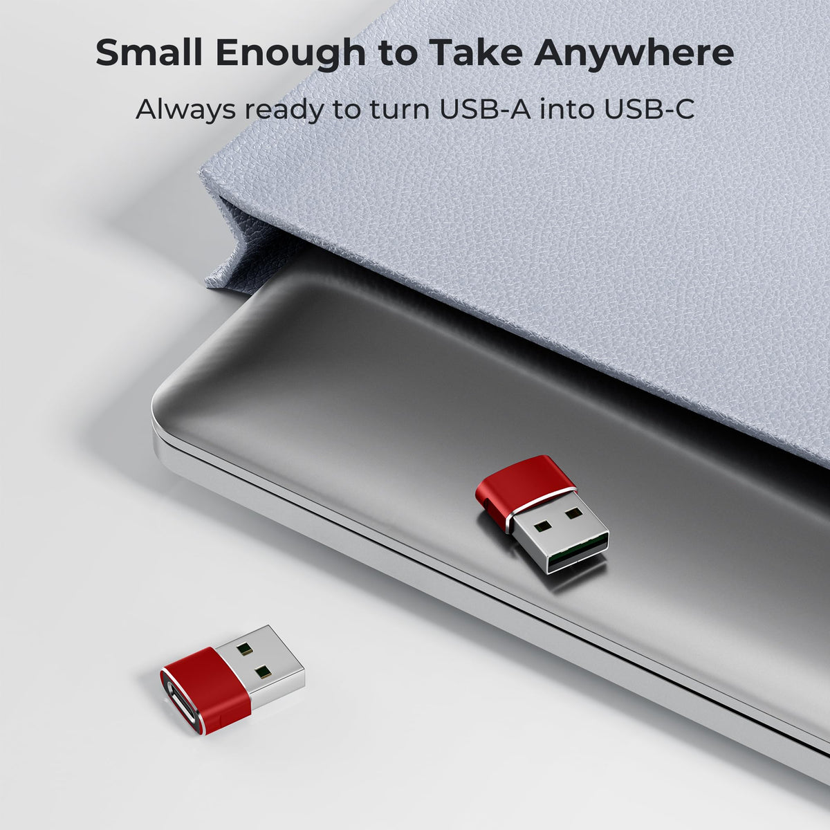 Basesailor USB to USB C Adapter,USBC Female to USB A Male Charger Adapter
