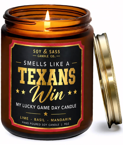 Vikings Gifts for Women / Men - Smells like a Vikings Win Candle, USA Made