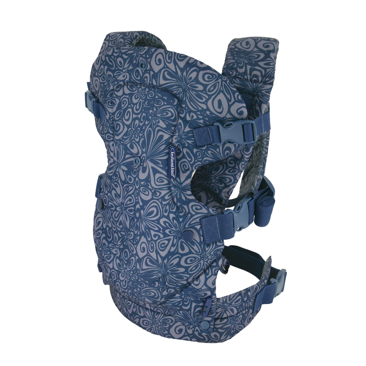 Infantino Flip 4-in-1 Baby Carrier Convertible Ergonomic, Gray