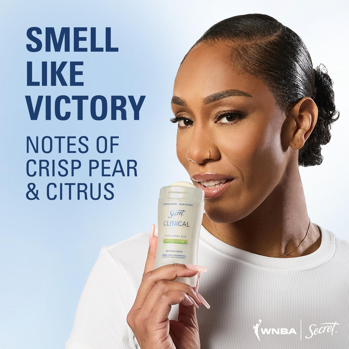 Secret Clinical Antiperspirant Deodorant for Women, Completely Clean 2.6 oz