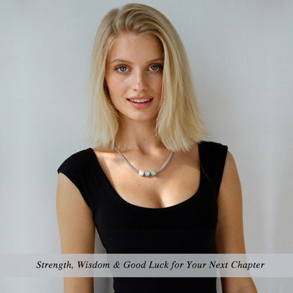 Healing Crystal Beaded Necklaces for Women Christmas Gift