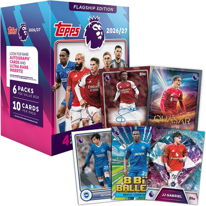Topps Flagship Premier League 2026/27 - Factory Sealed - Value Box