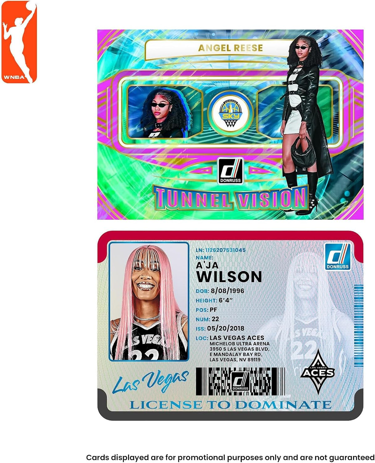 2026 Panini Donruss WNBA Basketball Blaster Box – 6 Packs, 15 Cards Per Pack, 90 Trading Cards