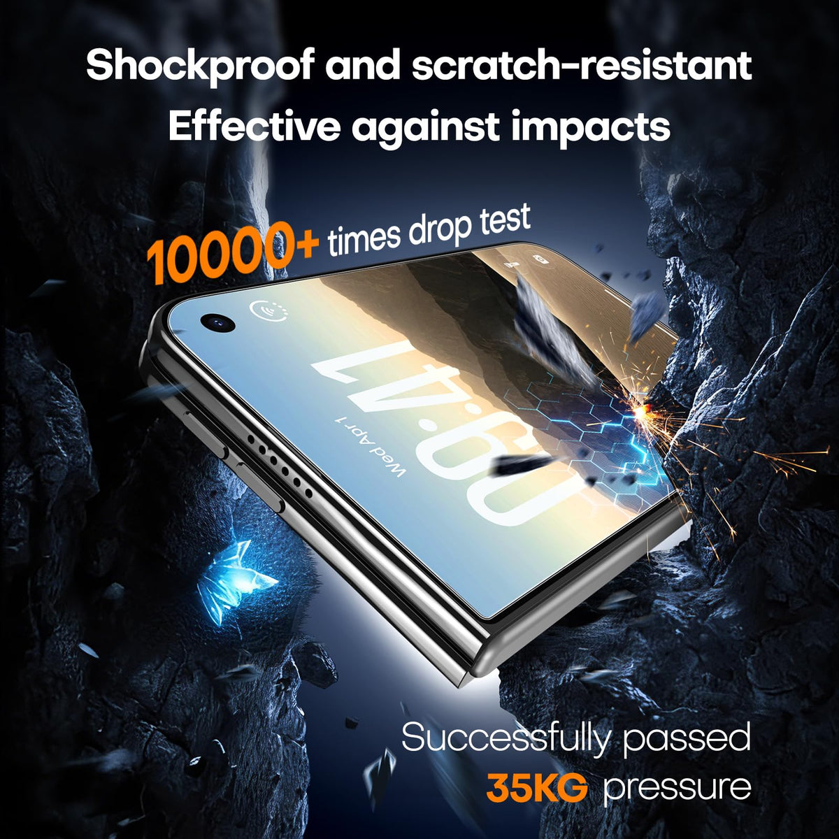 TAURI 2 Pack for Samsung Galaxy Z Fold 8 Ultra Privacy Screen Protector