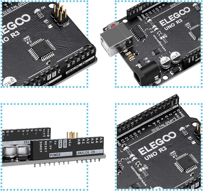 ELEGOO UNO R3 Controller Board ATmega328P, Compatible with Arduino