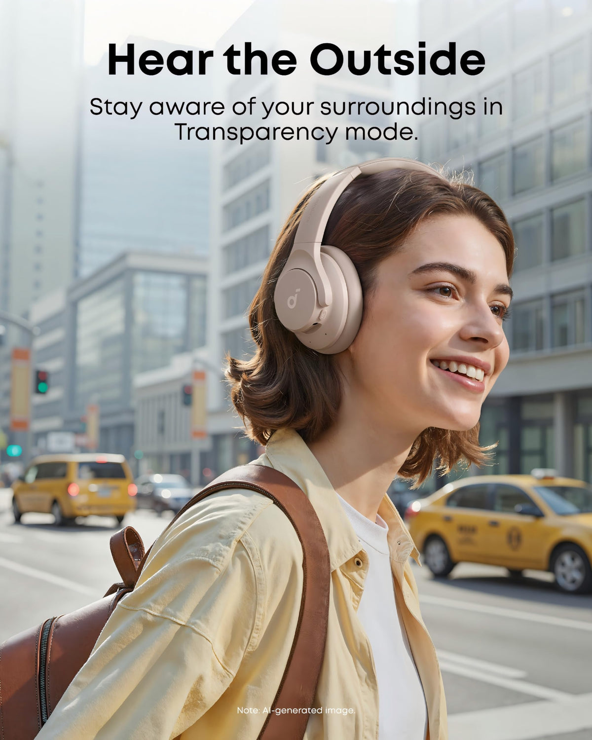 soundcore by Anker Q20i Hybrid Active Noise Cancelling Headphones, Black