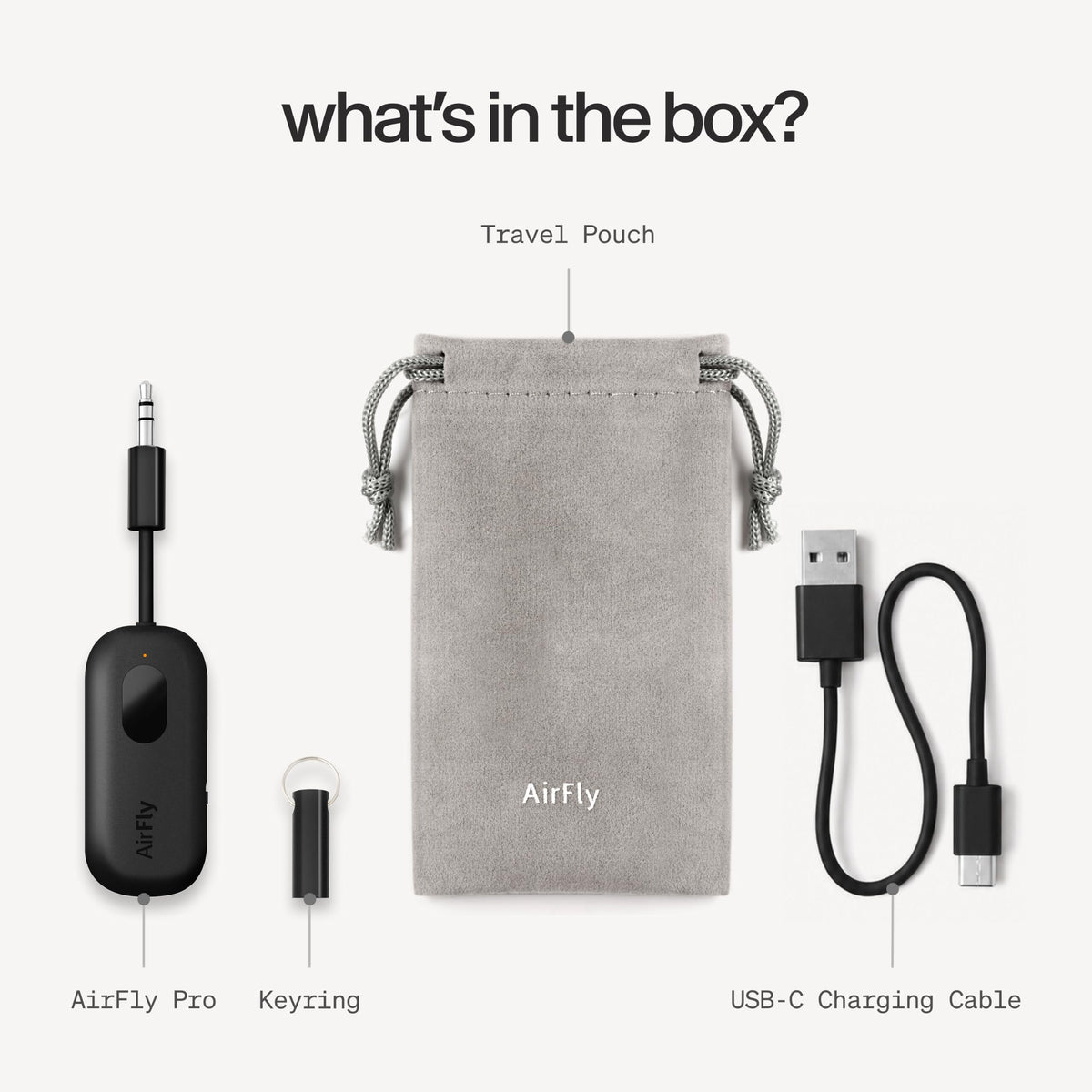 Twelve South AirFly SE, Bluetooth Wireless Audio Transmitter Adapter, White