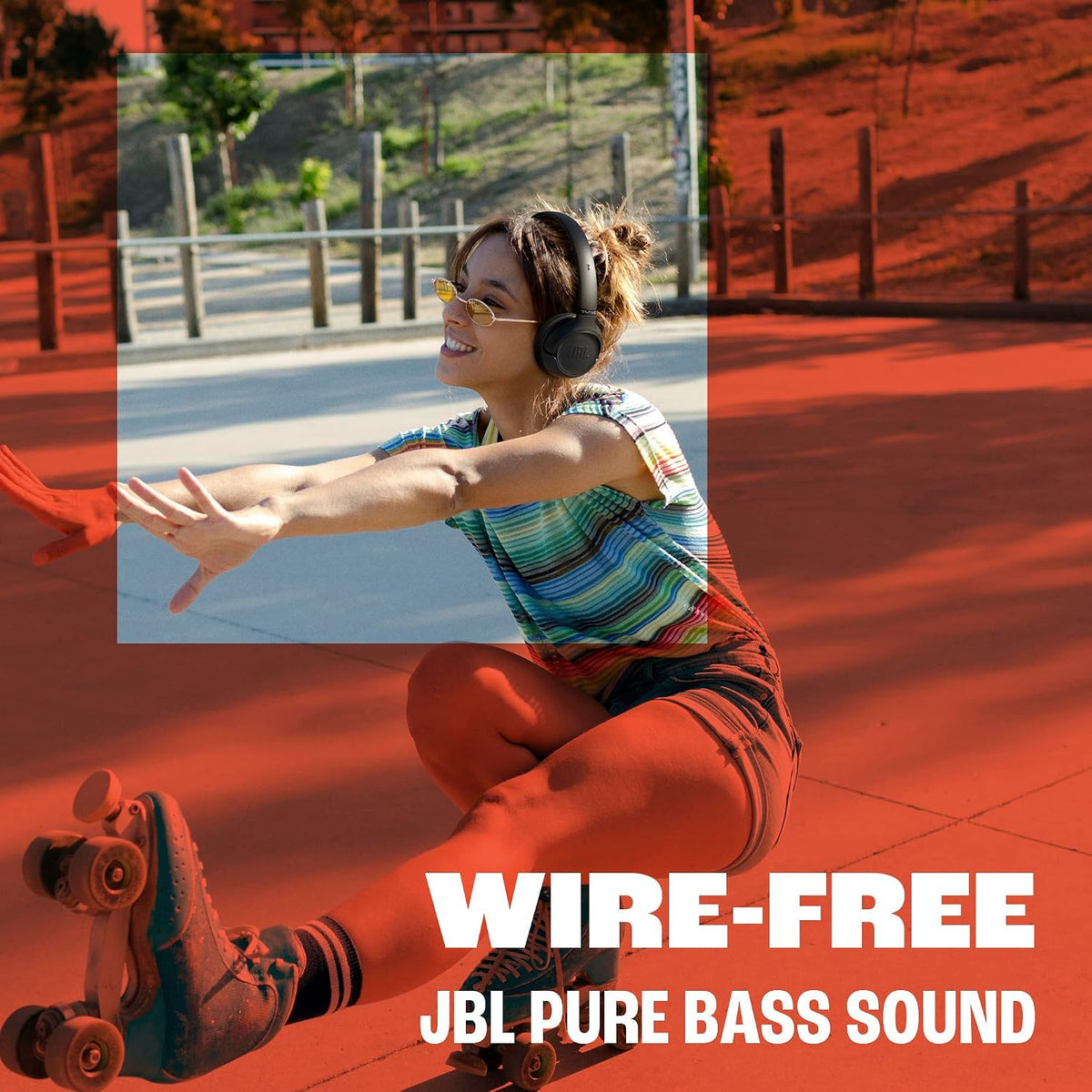 JBL Tune 530BT - Wireless on-ear headphones with Bluetooth® 6.0 (Black)