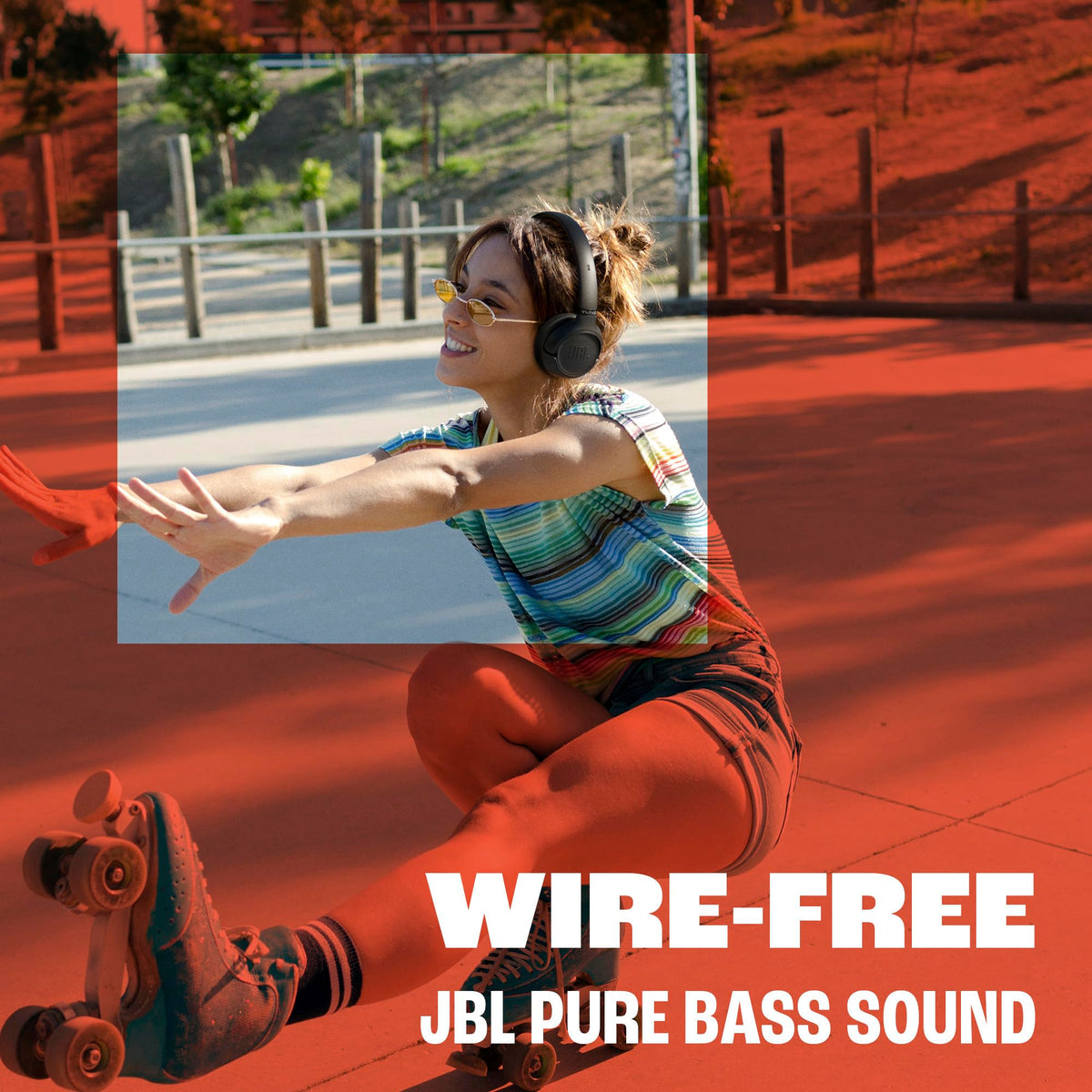 JBL Tune 530BT - Wireless on-ear headphones with Bluetooth® 6.0 (Black)
