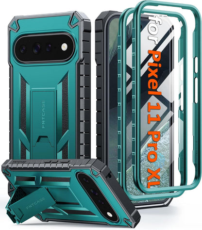 FNTCASE for Google Pixel 11 Pro XL Case with Built-in Screen Protector