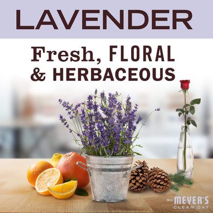 MRS. MEYER'S CLEAN DAY Hand Soap Refill, Lemon Verbena Scent, 33 Fl Oz Bottle
