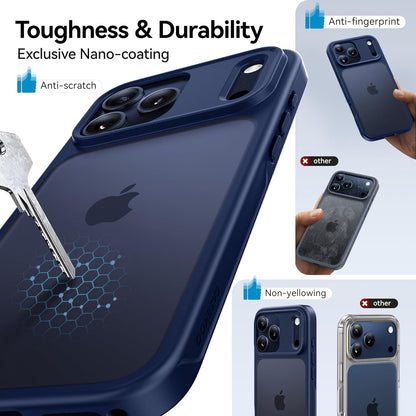 CASEKOO for iPhone Air Case, Crystal Clear, Patented Anti-Yellowing, Slim