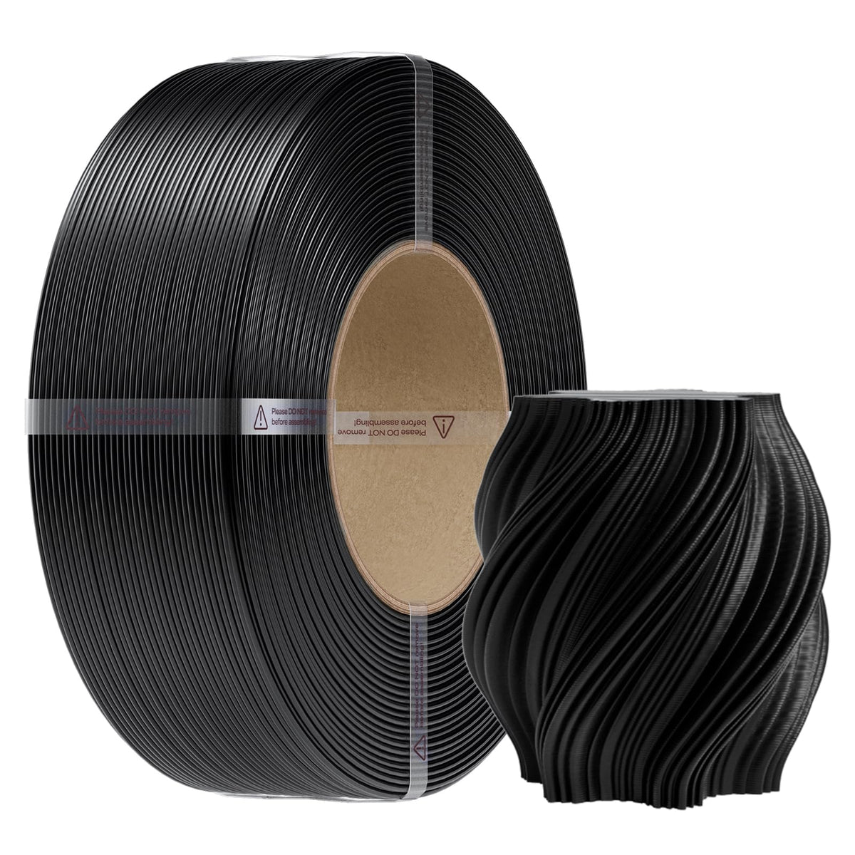 Creality PETG Filament Refill 1.75mm, 2kg, Black 2-Pack