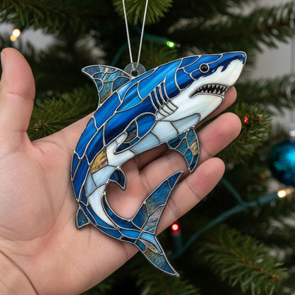 Sea Turtle Gift for Women, Mom & Daughter Christmas Ornament with Card