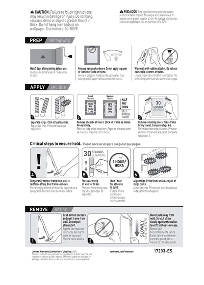 Command Picture Hanging Strips, Value Pack - 8 Large, 6 Medium, 4 Small Pairs | Damage-Free Hanging for Photos, Frames, Mirrors, Wall Décor and Signs