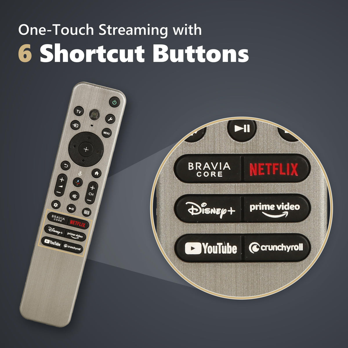 Replacement for LG TV Remote, for All 2019-2025 LG Remote Control for Smart TV with Voice and Pointer Function, for LG Magic Remote. 1-Year Warranty.