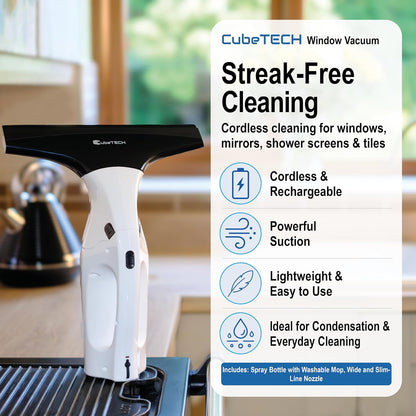 CubeTECH Window Vacuum Cleaner CTWV2