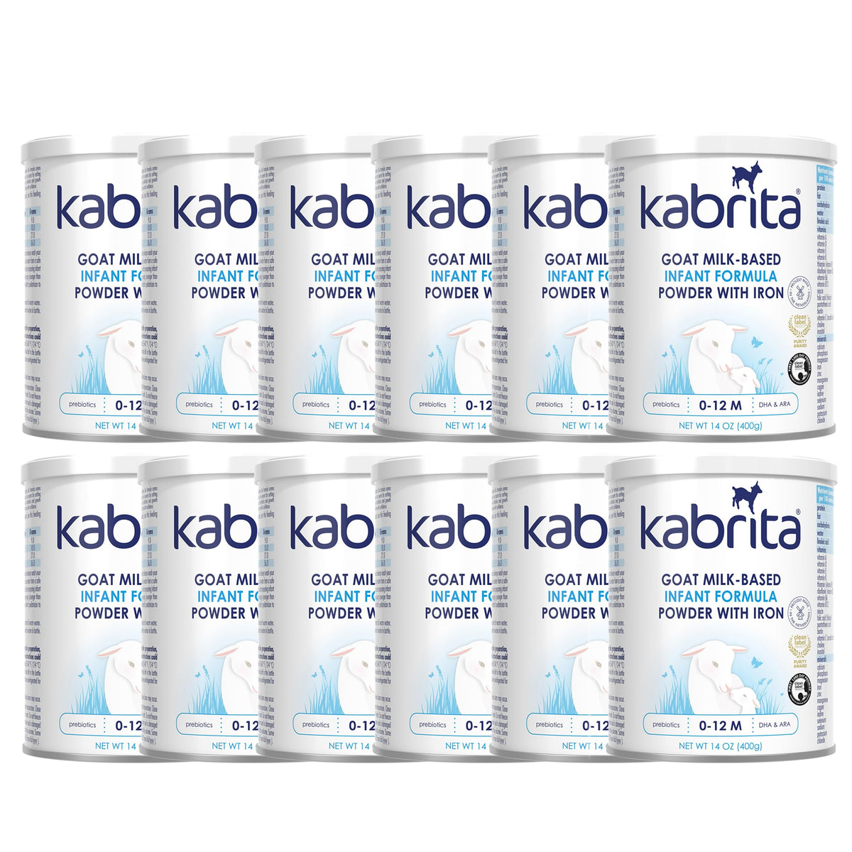 Kabrita Goat Milk Infant Formula Powder, Gentle Digestion, Non-GMO, 14 oz
